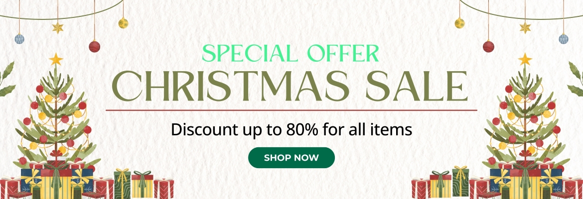 80% Off Christmas Sale